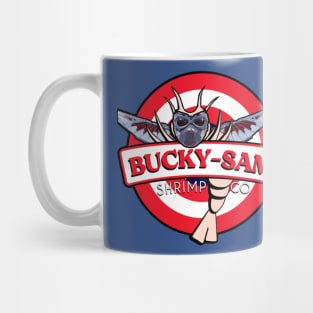 bucky-sam shrimp co Mug